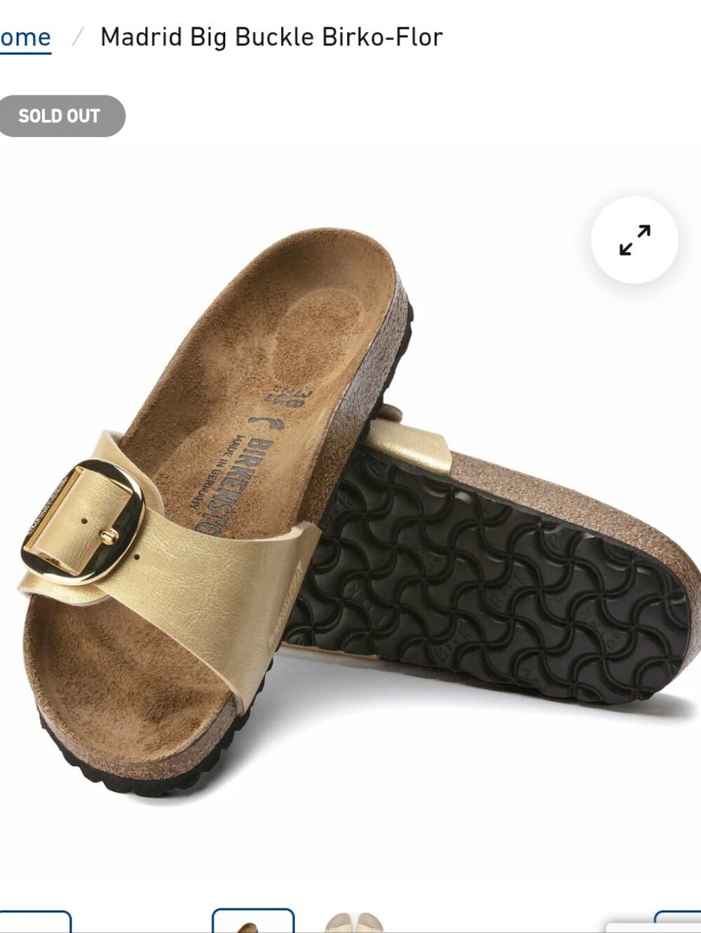 Birkenstock Madrid Big Buckle Sandals - SOLD OUT